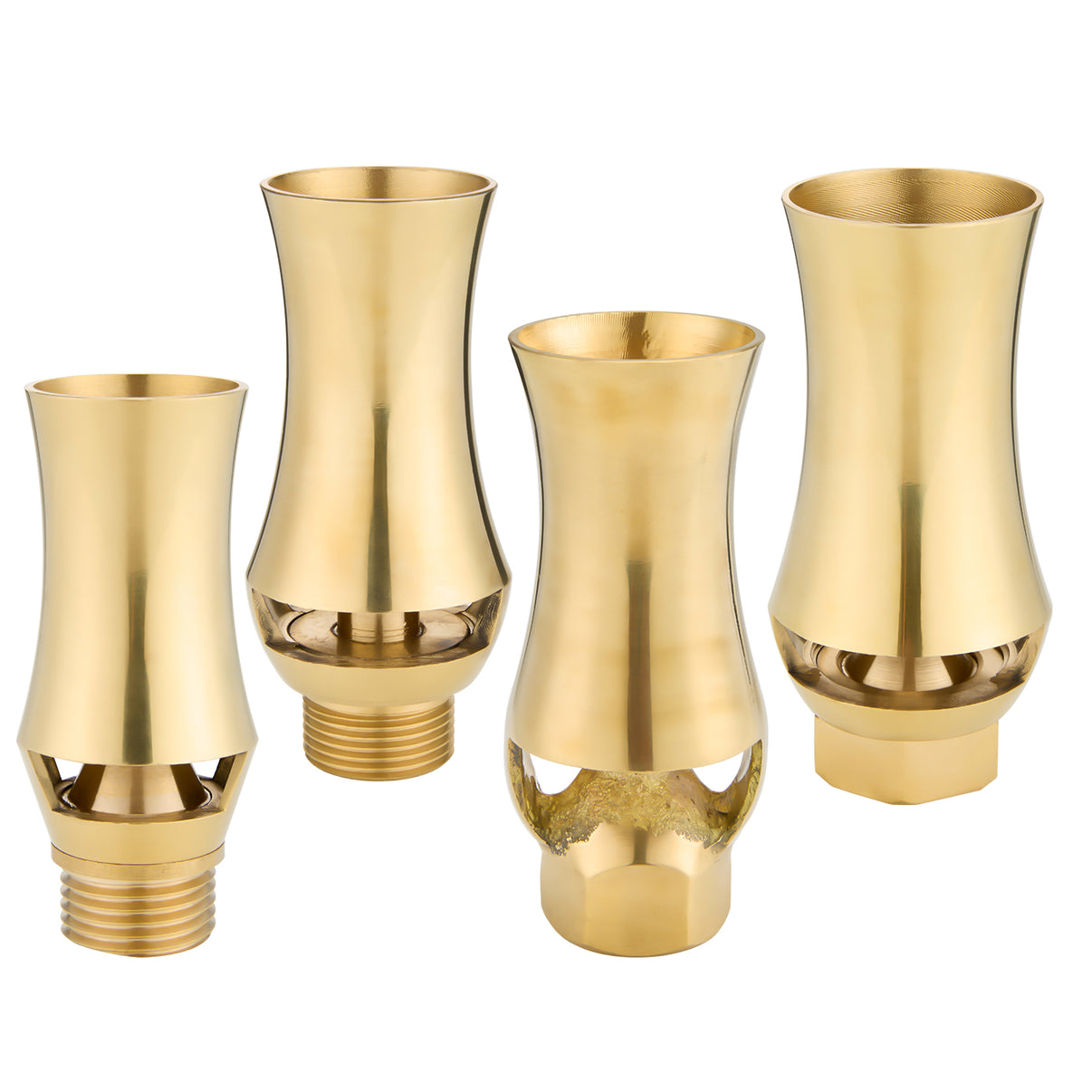 CF & CFS Ice Tower Fountain Nozzles | Cedar Jet Vertical Spray | Copper &ndash; HuiQi Fountain
