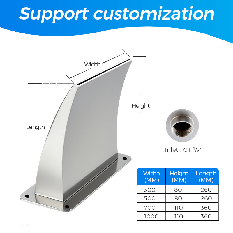 Technical dimensions and specifications of HQ-wf01 &ndash; HuiQi Fountain