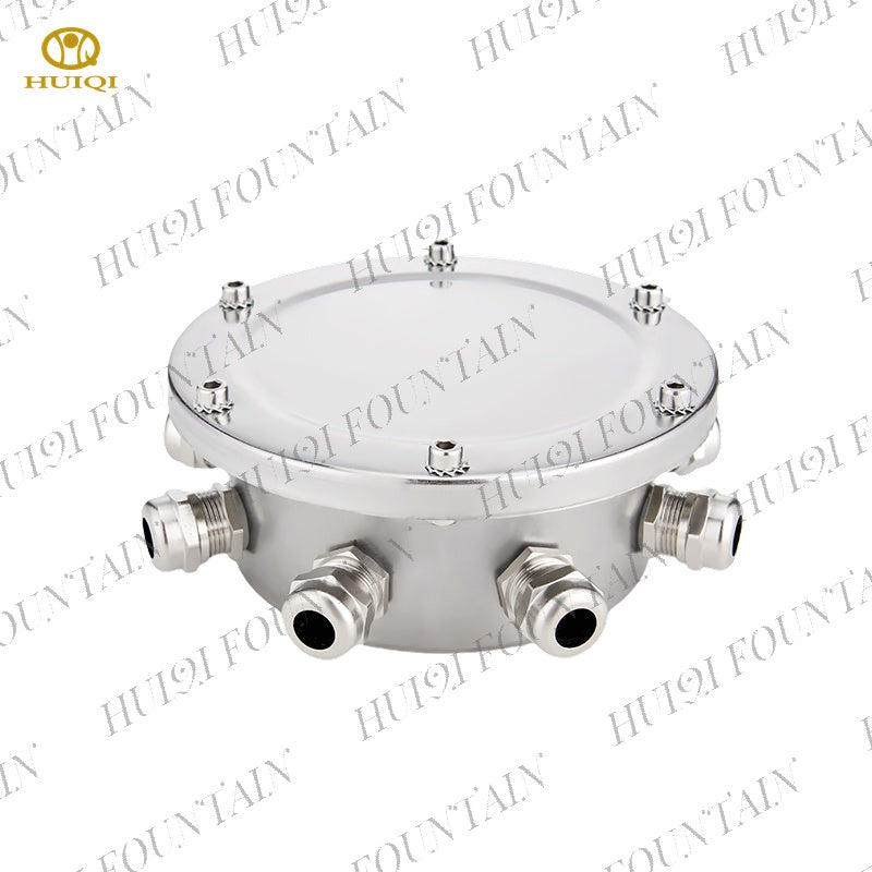 Waterproof Stainless Steel Junction Box for Outdoor & Underwater Wiring – HuiQi Fountain