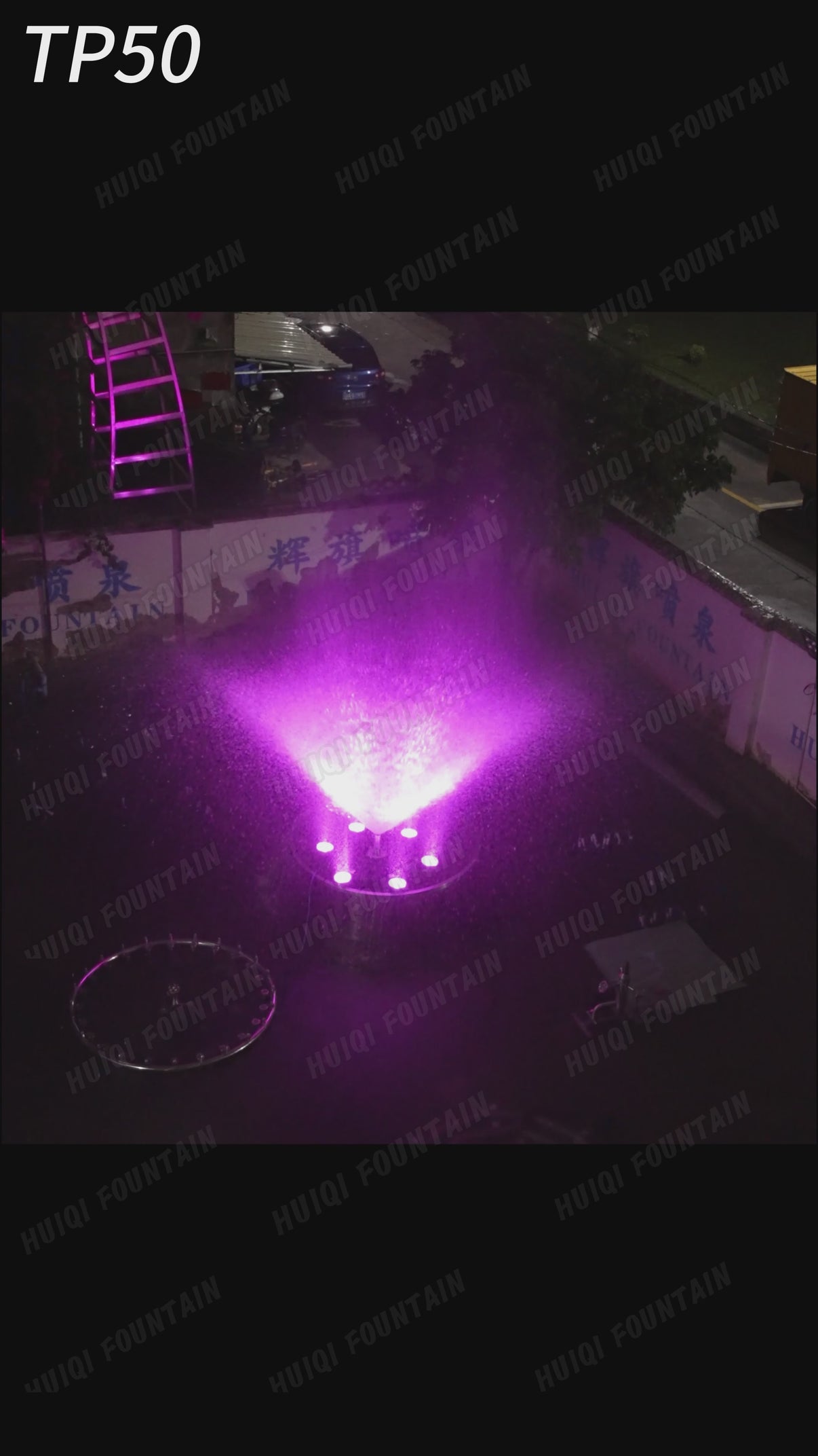 TP Series Corrosion-Resistant Morning Glory Water Film Nozzles – HuiQi Fountain