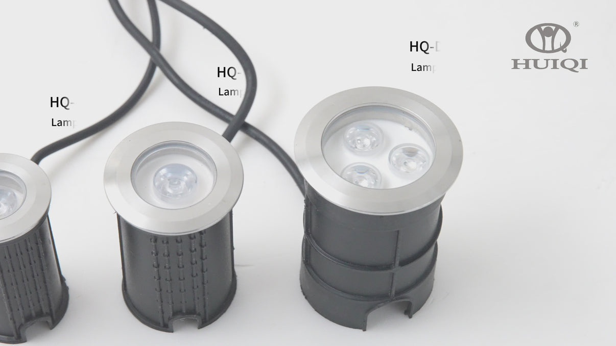 HQ-DDS Series Premium Stainless Steel Underground Lights | IP67 Landscape & Commercial Uplighting &ndash; HuiQi Fountain