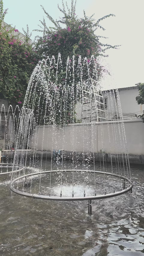 FL Adjustable 304 Flower-Basket Fountain |  Outdoor Water Feature &ndash; HuiQi Fountain