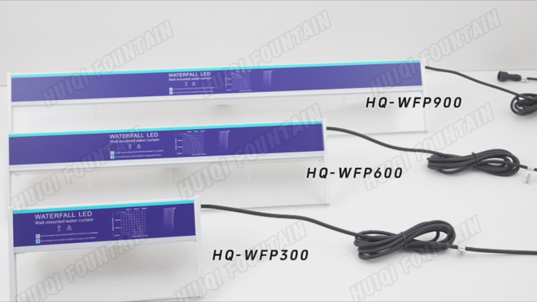 HQ-WFP Series PVC Colorful Waterfall