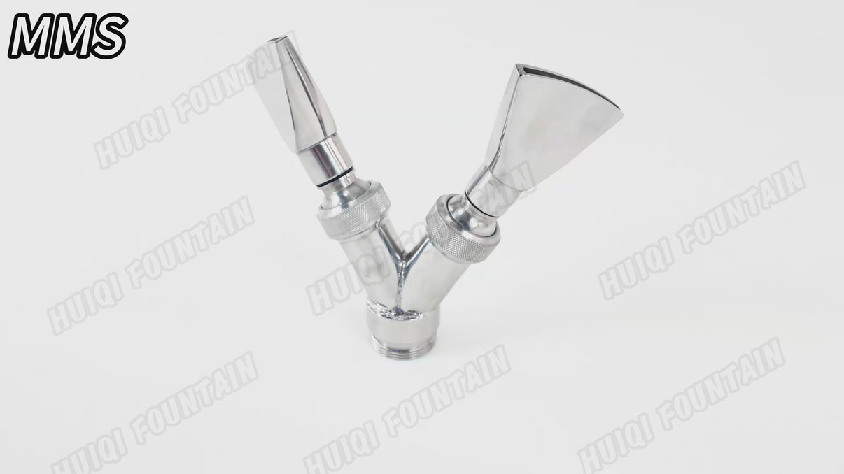 MMS Series Adjustable Fan-Shaped Fountain Nozzles – HuiQi Fountain