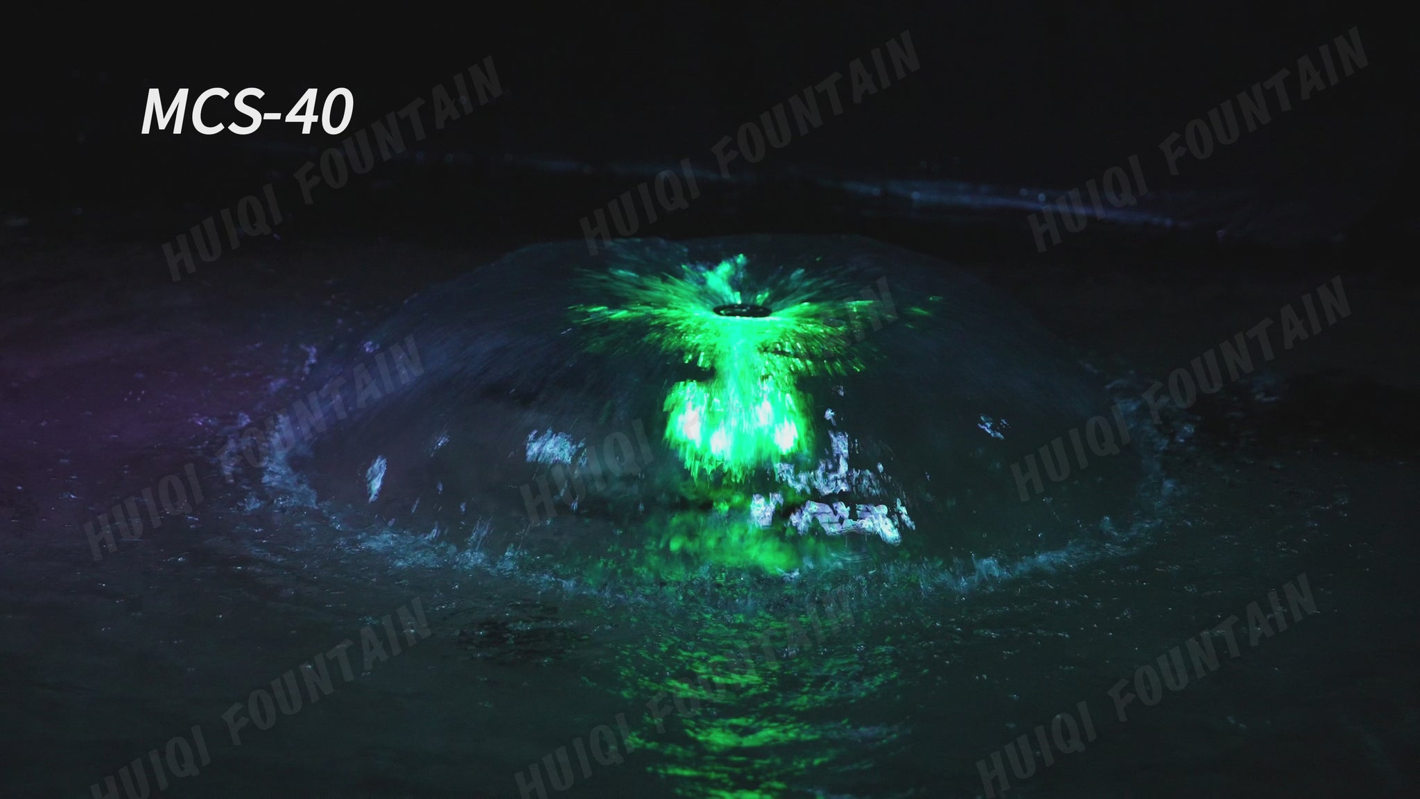 MCS Series Crystal Mushroom Nozzle - Water Film Jet