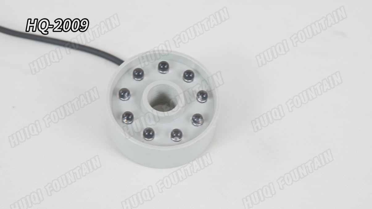 HQ-2009 Plastic Fountain Light - LED Waterproof Lighting for Pools & Gardens – HuiQi Fountain