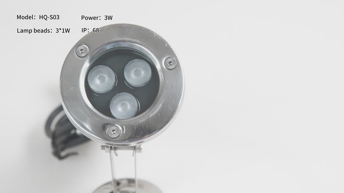 HQ-S Series Stainless Steel Underwater Lights | Professional Fountain & Pool Lighting &ndash; HuiQi Fountain