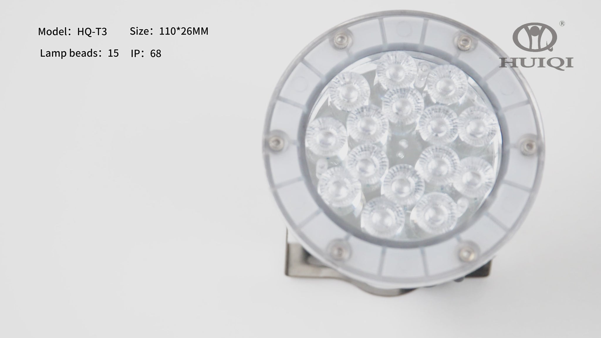HQ-T3/6/9 Series Stainless Steel Professional Underwater Fountain Lights