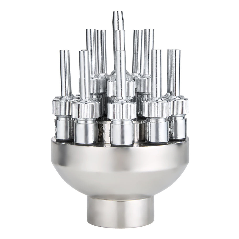 SA/SAS Three-Layer Flower Nozzles – Adjustable Jet Effect  Stainless Steel &ndash; HuiQi Fountain